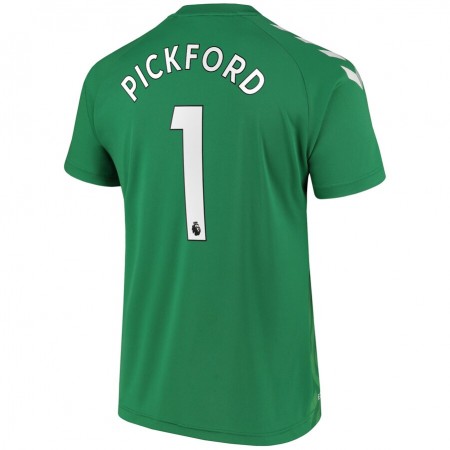 Billiga Fotbollströjor Everton Jordan Pickford 1 Målvakt Borta tröja 2021/22 Kortärmad 